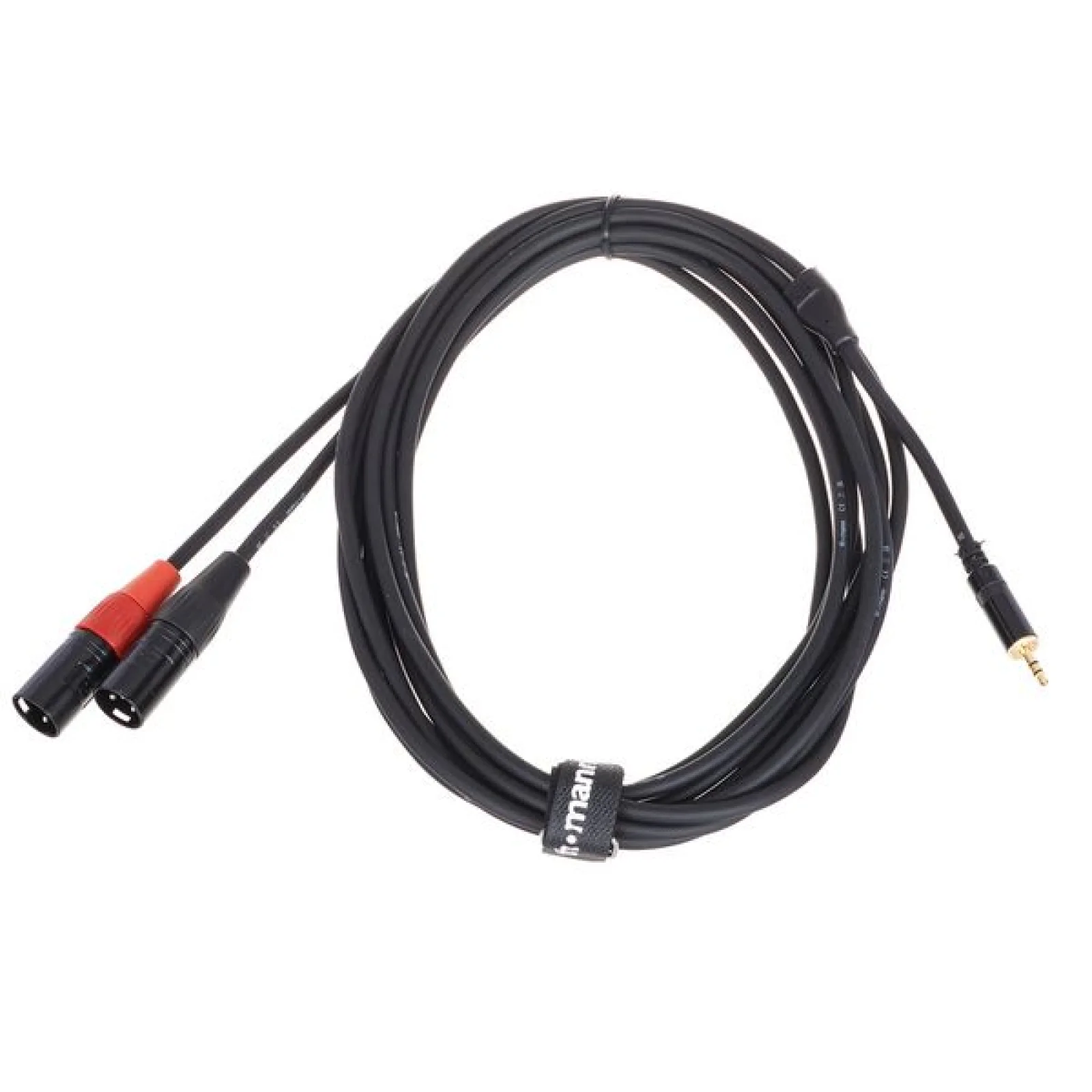 2x XLR Male to 1.5 Jack